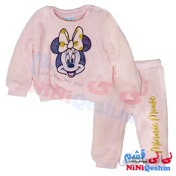 ست دو تیکه تی شرت و شلوار نوزادی دیزنی مدل Disney p1
