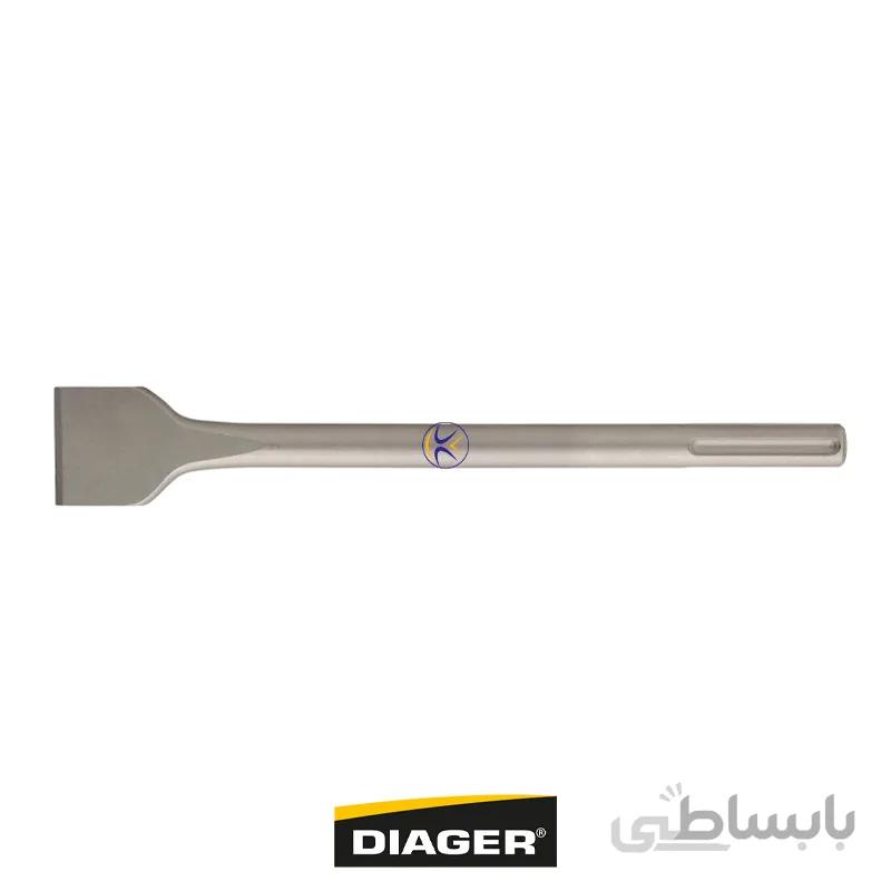 قلم تخریب 5 شیار سایز 24 نوک تخت دیاجر