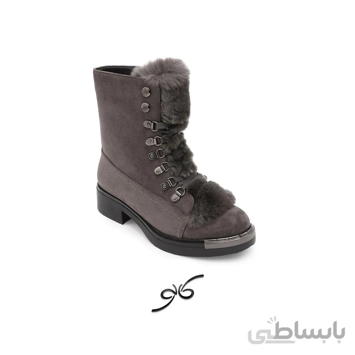 بوت فانتزی خزدار زنانه - 1109