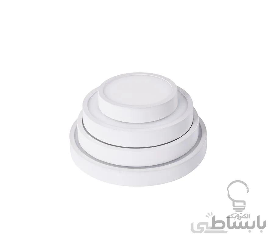 پنل LED روکار گرد 15 وات سان لوکس
