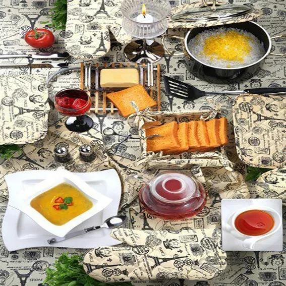 دستگیره قابلمه چاپی طرح ایفل Eiffel