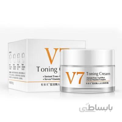 کرم روشن کننده ضد پیری و تقویت کننده هفت ویتامین ایمیجز Images V7 Toning Cream