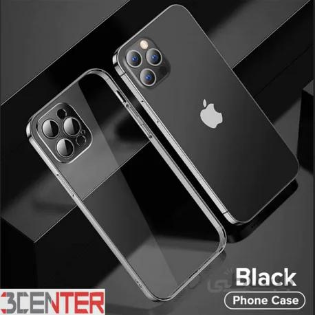 قاب مات محافظ لنز دار QY آیفون Apple iPhone 12 مدل Premium Case