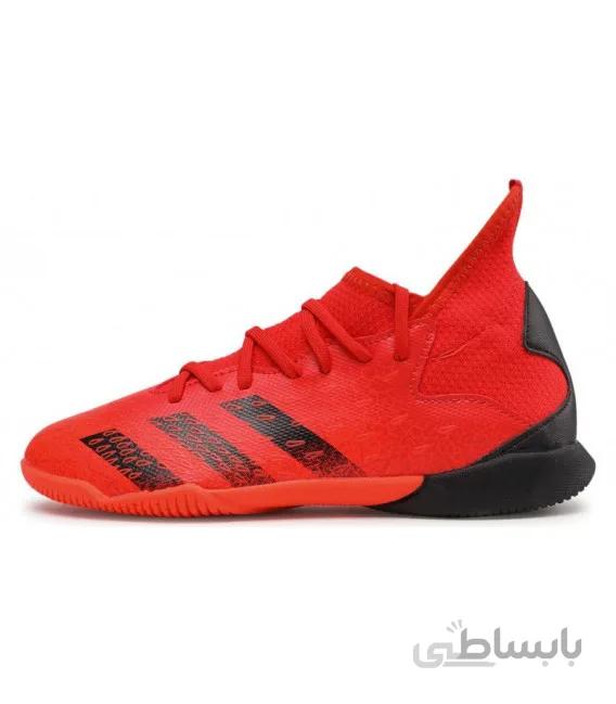 کفش فوتسال آدیداس پردیتور های کپی Adidas Predator Freak.3 Red Black