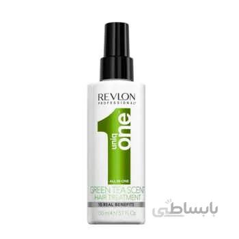 اسپری مو رولون مدل UNIQ ONE Green Tea حجم 150 میلی لیتر