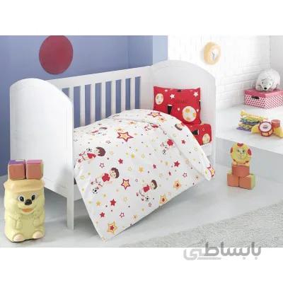 سرویس کاور لحاف نوزادی 3 تکه بریل طرح v4 507