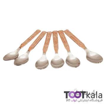 قاشق چایخوری دو رنگ متفرقه 2144
