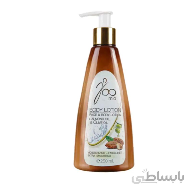 لوسیون بدن بادام ژومیو 250 میل