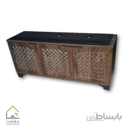 جاکفشی نیمکتی سه در