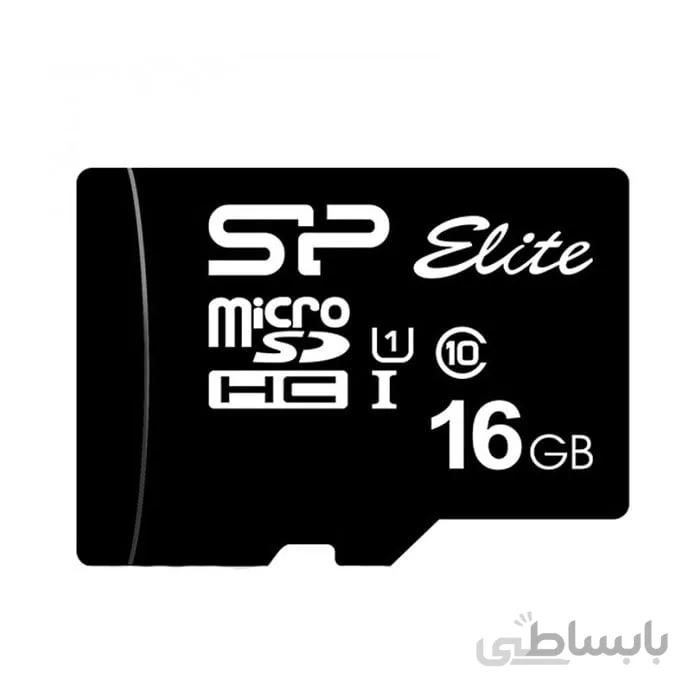حافظه میکرو اس دی اچ سیلیکون پاور مدل Elite ظرفیت 16 گیگابایت ا Micro SD memory Silicon Power Elite model 16GB