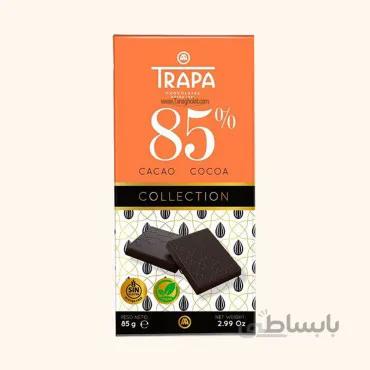 شکلات تلخ تراپا 85 درصد بدون گلوتن