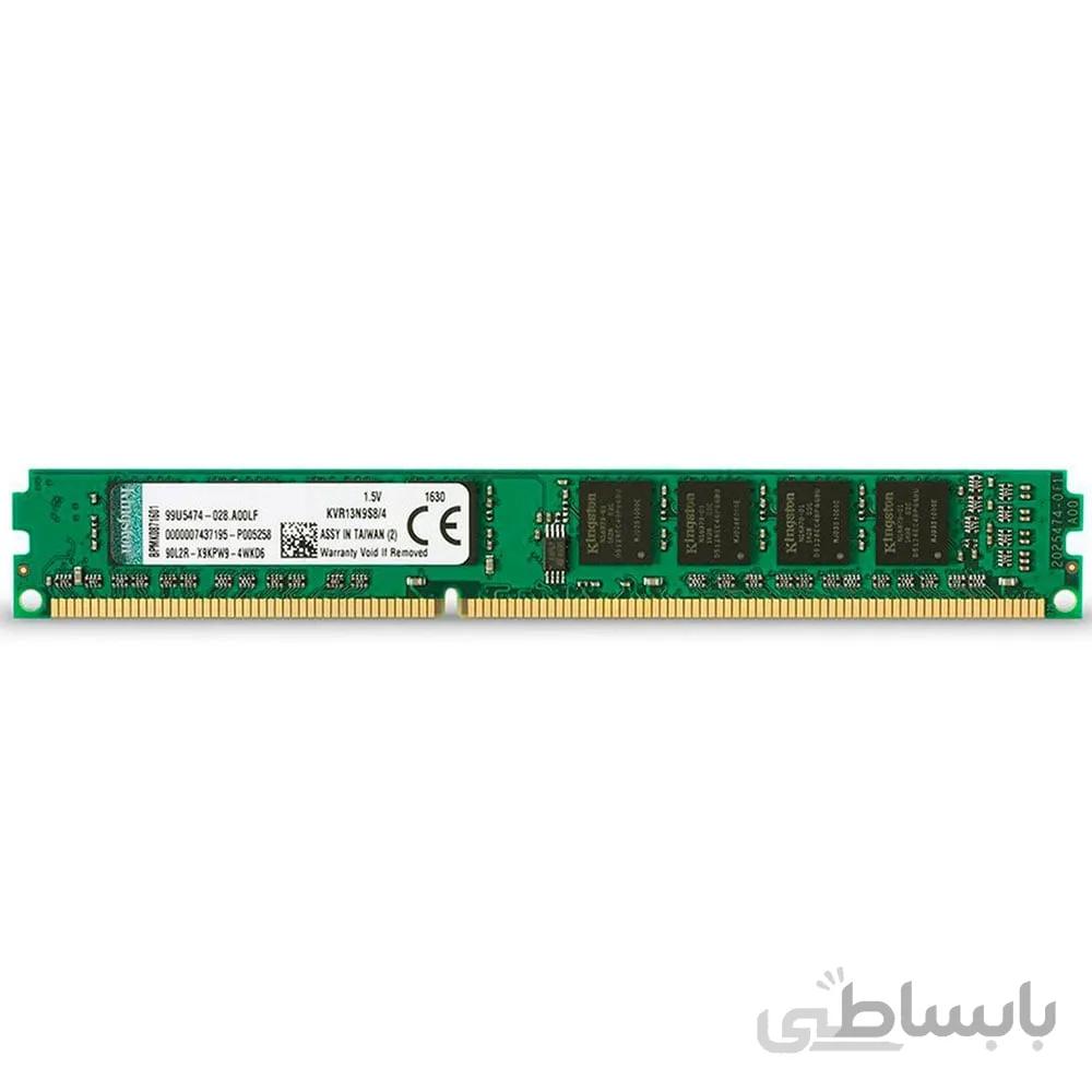 رم کامپیوتر کینگستون مدل ValueRAM DDR3 1600MHz CL11 ظرفیت ۴ گیگابایت