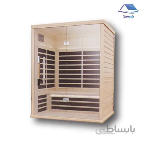کابین سونا خشک زرین وود مدل D4P2