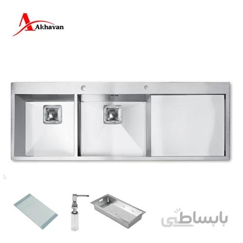سینک ظرفشویی توکار کد 346 اخوان ا 346