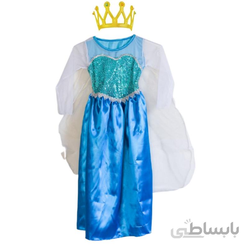 لباس فروزن السا با تاج رایگان