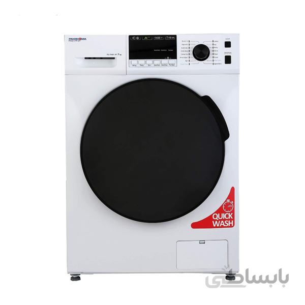 ماشین لباسشویی پاکشوما مدل TFU-73401 ظرفیت 7 کیلوگرم ا Pakshoma TFU-73401 Washing Machine 7Kg