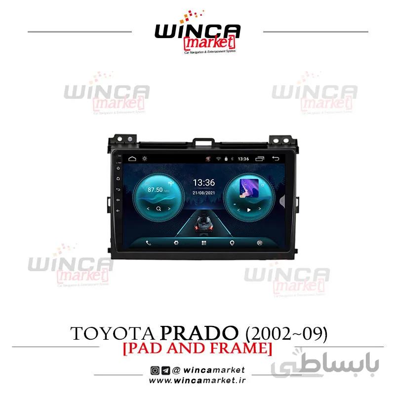 مانیتور فابریک تویوتا پرادو 2002-2009 سری اس S400 پلاس وینکا WINCA مدل RS855