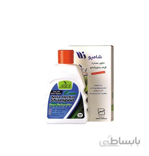 شامپو جلوگیری از ریزش مو نلا مدل سائوپالمتو