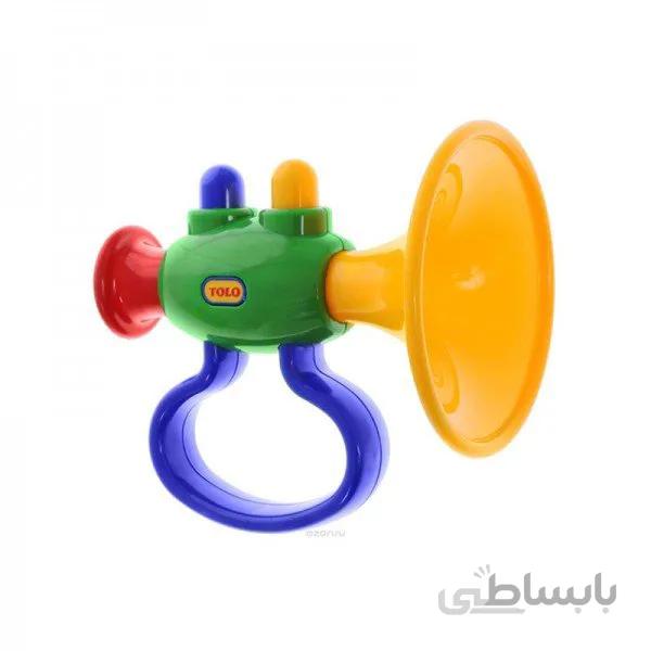 اسباب بازی شیپور رنگ سبز tolo کد 89653