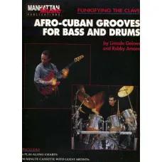 کتاب همنوازی درامز و بیس afro cuban grooves for bass and drums