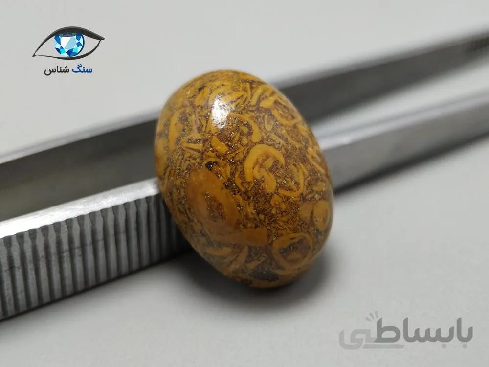 نگین جاسپر مریم طبیعی 3.2 گرم