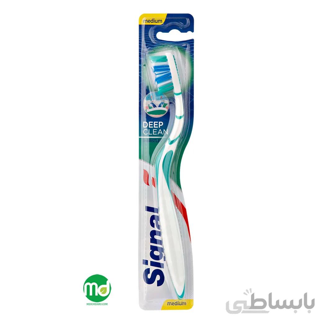مسواک سیگنال دیپ کلین سایز مدیوم