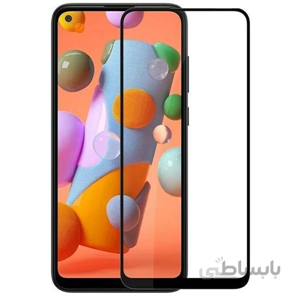 گلس سرامیکی a11/M11 برای گوشی سامسونگ تمام صفحه و تمام چسب و محکم