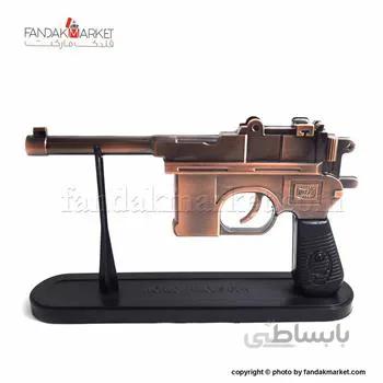 فندک دکوری مدل کلت موزر پایه دار