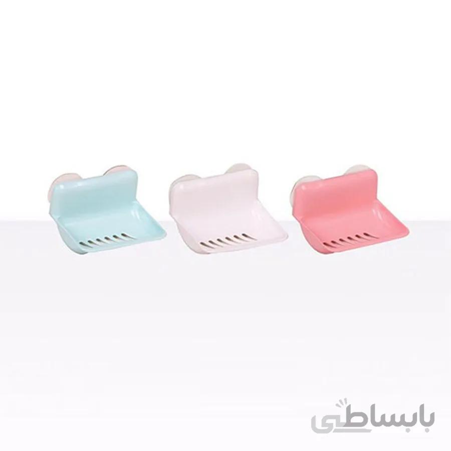جا صابونی مرسه پلاستیک مدل مکنده