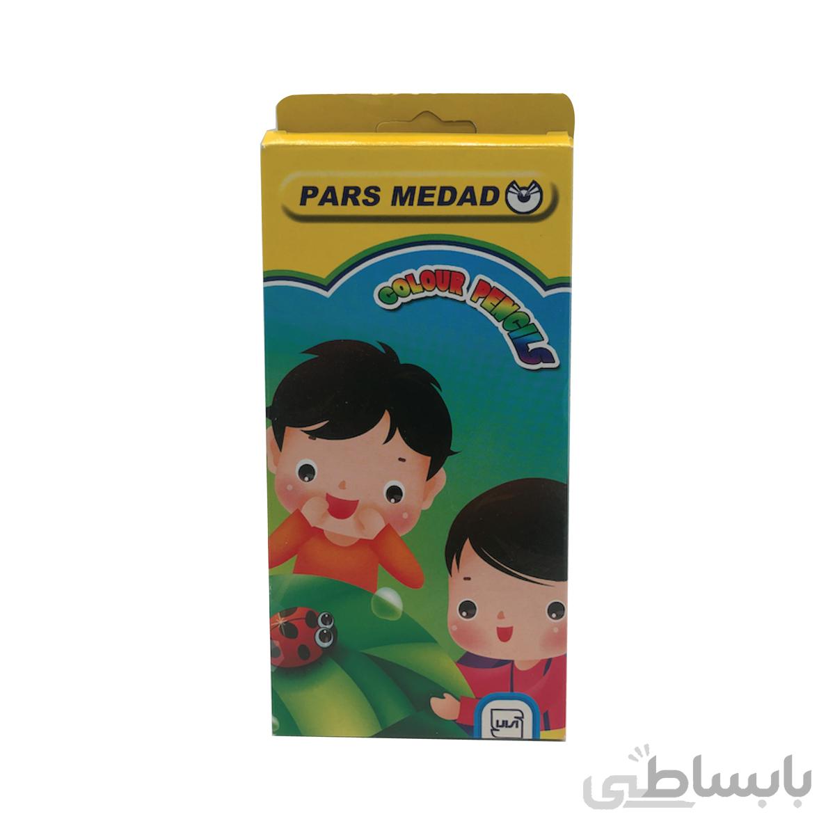 مداد رنگی 12 رنگ پارس مداد