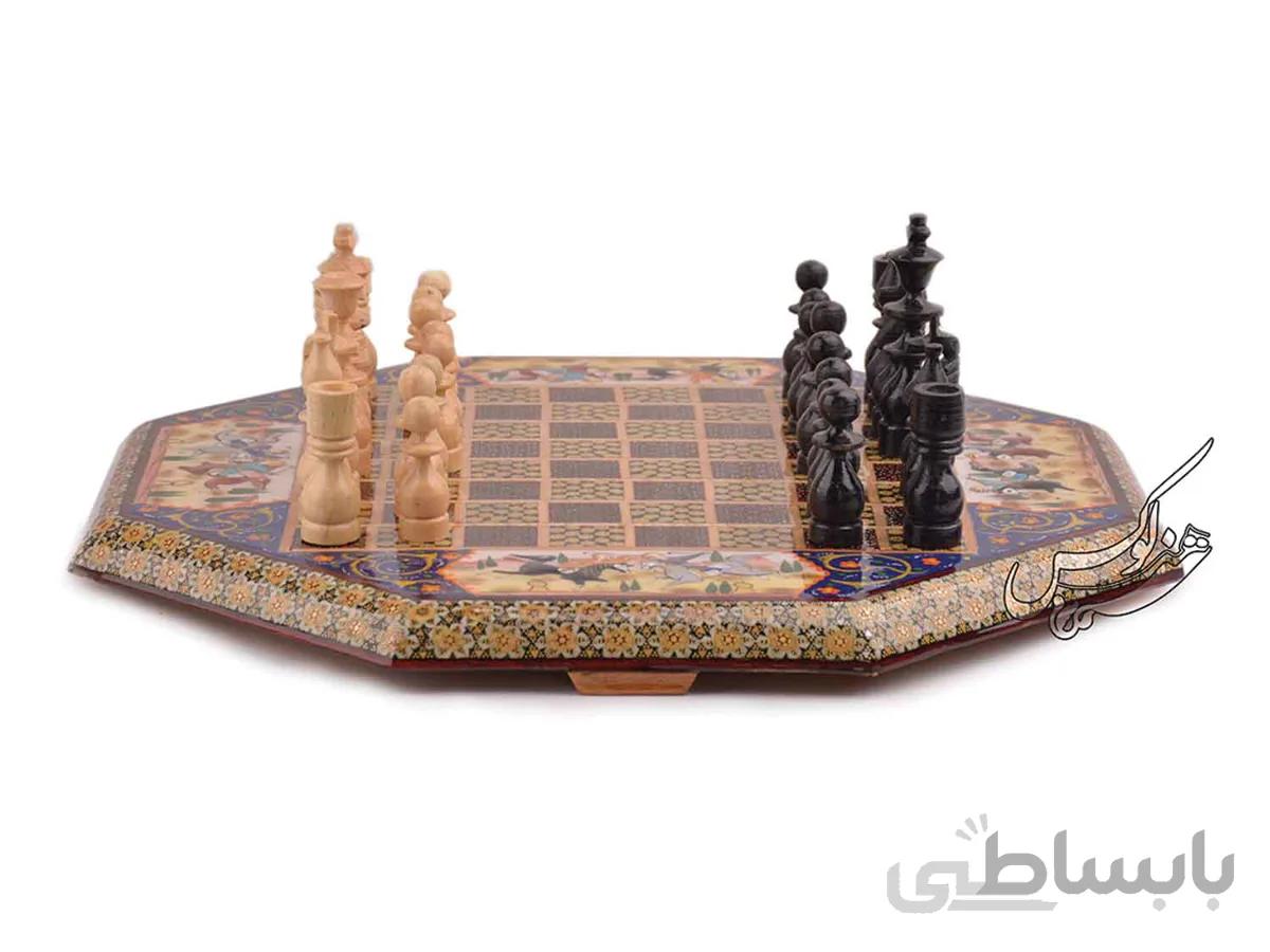 صفحه شطرنج خاتمکاری 8ضلعی