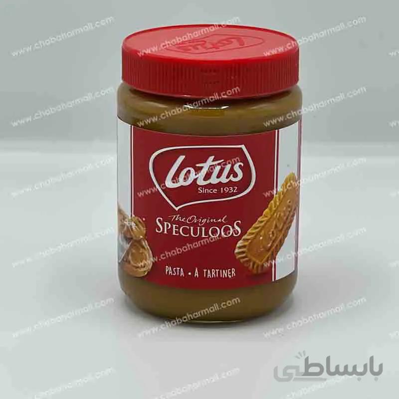 کرم بیسکوییت مغز دار برند لوتوس Lotus اورجینال 720 گرم