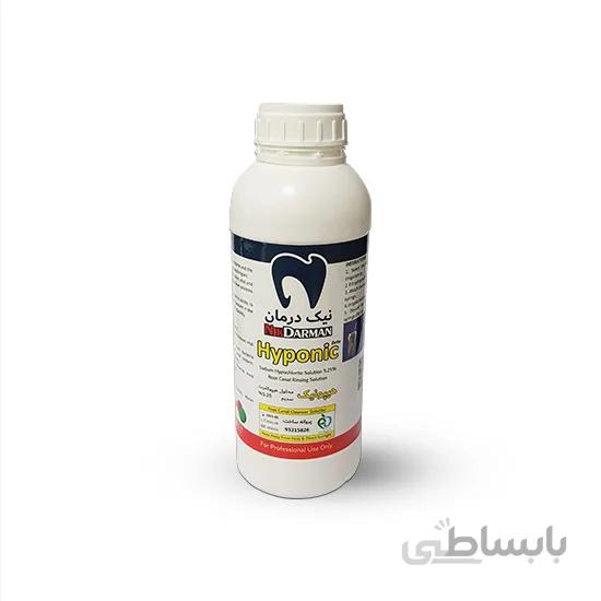 محلول هیپوکلریت سدیم 5.25% Hyponic نیک درمان آسیا ا برند: