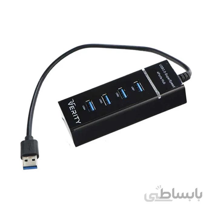 هاب 4 پورت وریتی Verity H402