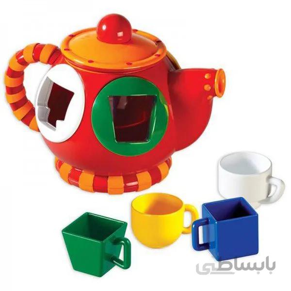 ست اسباب بازی چای خوری پازلی تولو tolo کد 89409