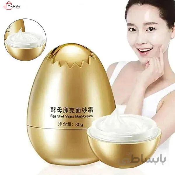 ماسک کلاژن صورت تخم مرغ Yeast