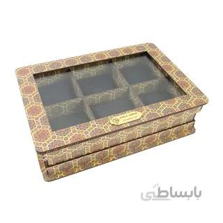 جعبه ساعت 6 عددی پارلا گوهر کد 3532 ا قیمت به شرط خرید تیمی