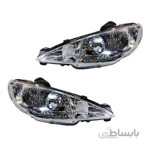 چراغ جلو 206 راست کروز