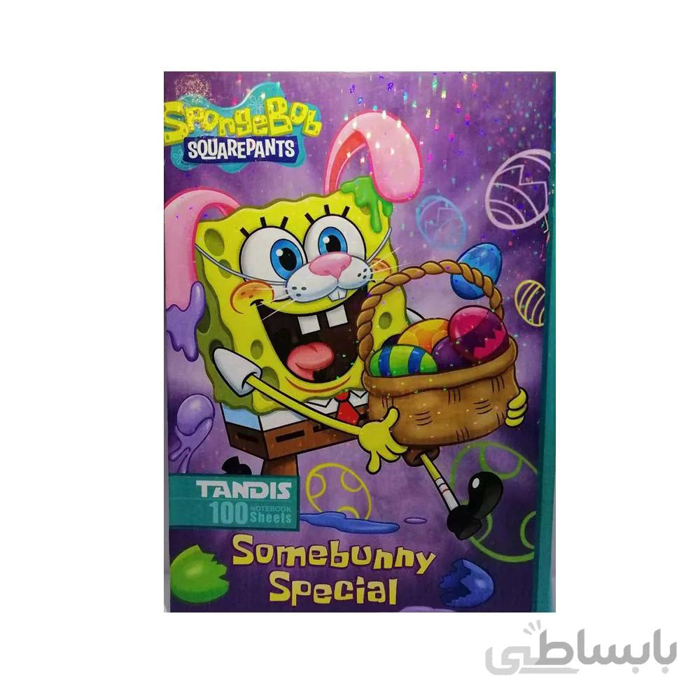 دفتر 100 برگ جلد سخت تندیس کد 38