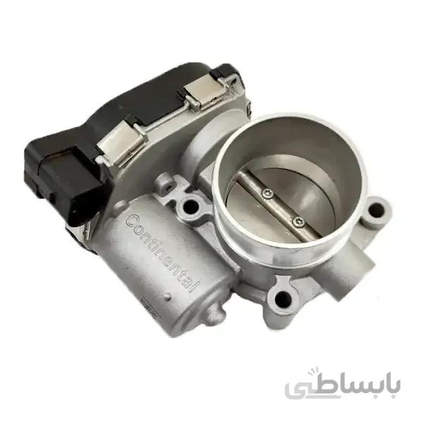 دریچه گاز پژو 206 تیپ 5 برقی فلزی برند دینا پارت
