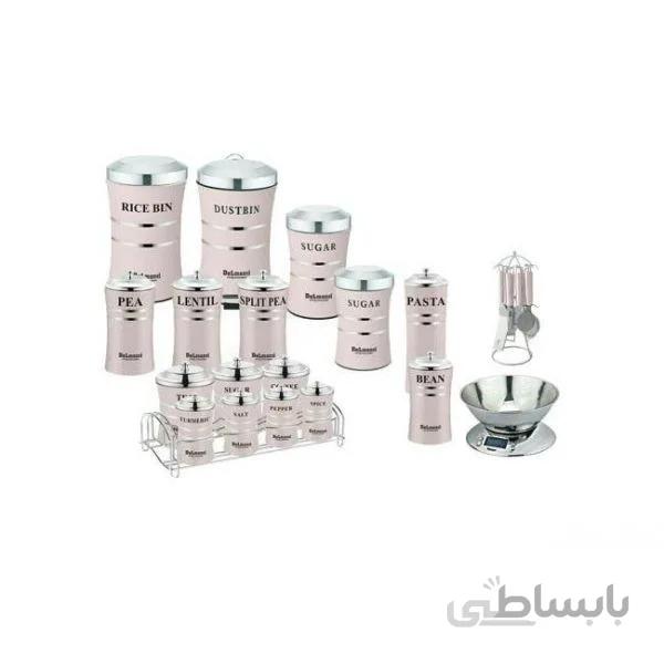سرویس آشپزخانه دلمونتی مدل DL 1700 شامل 41 پارچه ا Delmonti DL1700 Kitchen Set