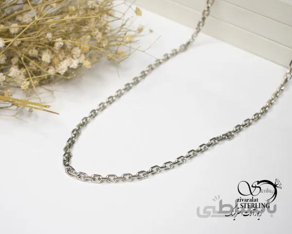 زنجیر نقره کد 5294