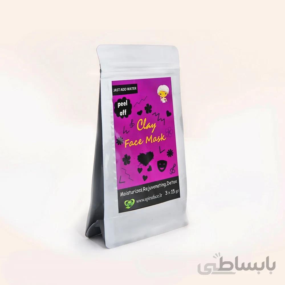 ماسک خاک رس پیل آف طبیعی