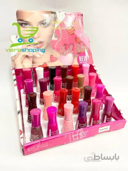 پک 24 عددی لاک نایل پولیش nail polish