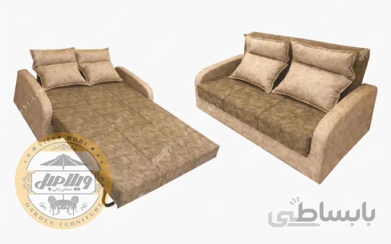 مبل تختخواب شو مبینا دونفره