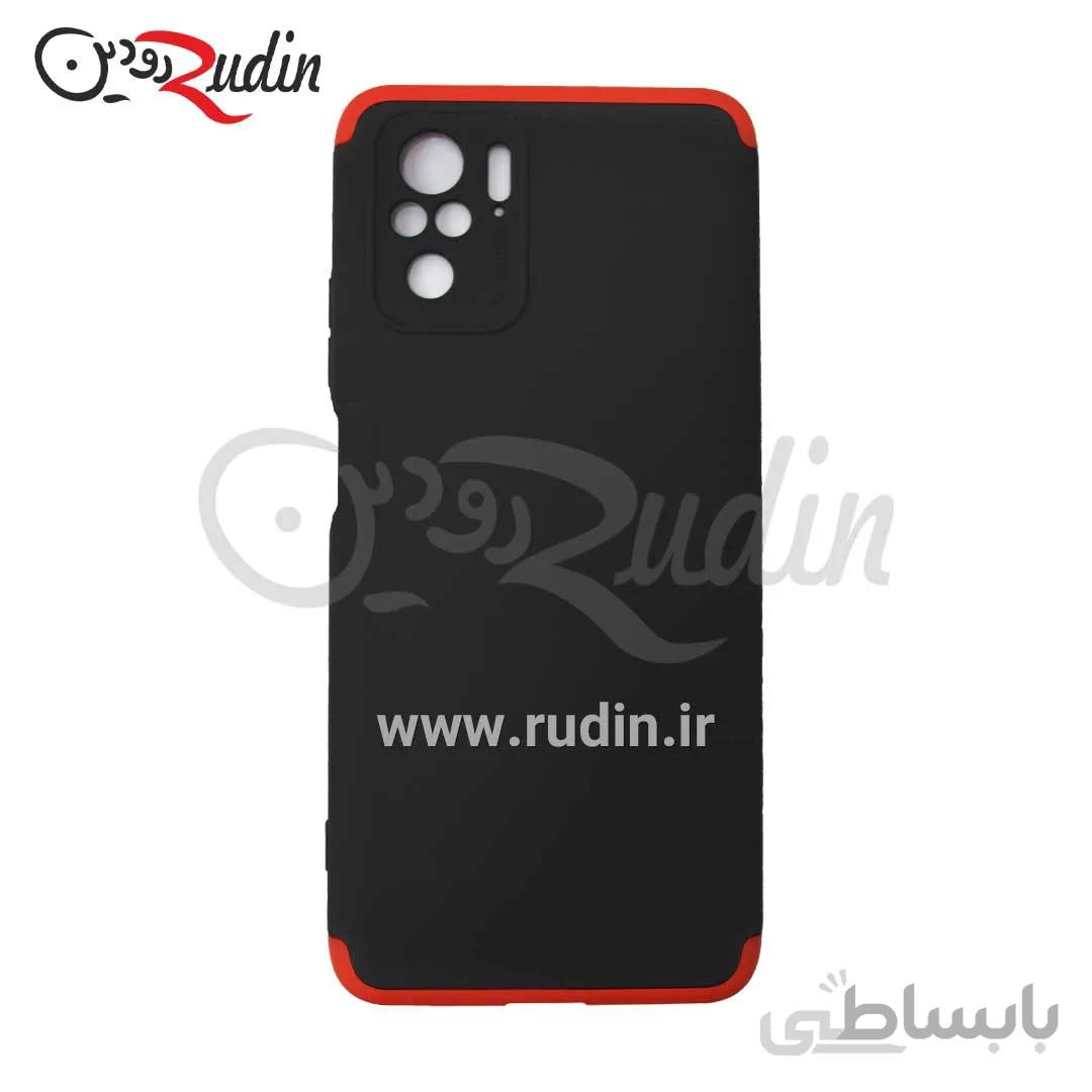 کاور ۳۶۰ درجه مدل GKK مناسب شیائومی Note 10 4G/Note 10s مشکی دور قرمز