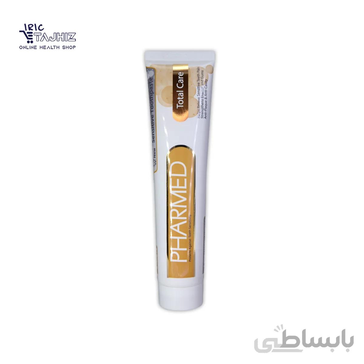 خمیر دندان تیوپی فارمد مدل Total Care Sensitive وزن ۱۰۰ گرم ا Total Care Sensitive