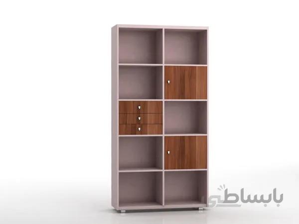 کتابخانه مدل 1008 آده چوب
