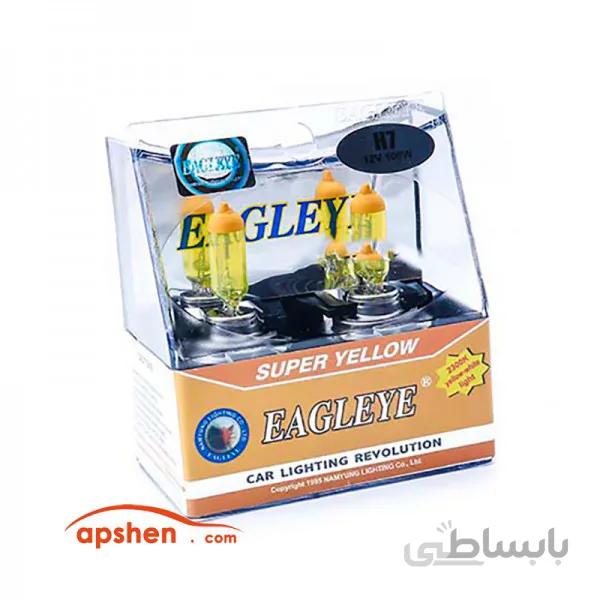 لامپ زرد ایگل 100 وات Eagle eye H7