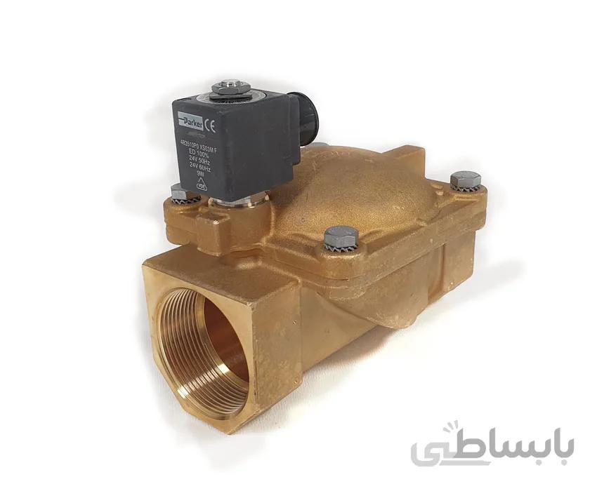 شیر برقی دیافراگمی پارکر 1/4 1 نرمال اپن 7322BEN00